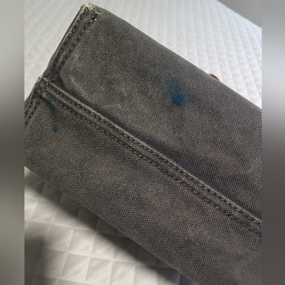 Madewell Canvas Transport Tote Bag with Brown Leather Straps - Picture 12 of 12